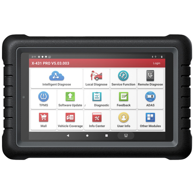 Escáner de diagnóstico de los PROS V lleno del lanzamiento X431 de la tableta del sistema del escáner OBD2 de Automotriz