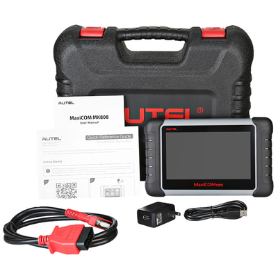 Herramienta de la exploración de diagnóstico del coche de Autel MaxiCOM MK808 OBD2 con todas las funciones del sistema y de servicio