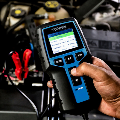 herramienta de carga del escáner de la batería de 12V que pone BT200 del probador del vehículo portátil del analizador