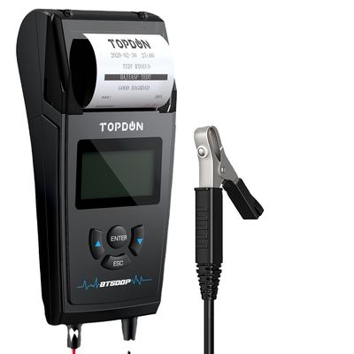 Probador solar T de la capacidad de la batería del coche 12V 24V del analizador del paquete de BT500P